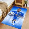 Star Player Kylian Mbappé Area Rug Suitable for Balcony Study room Outdoor Foyer Antislip Carpet Anime Office Decor Spiritual Gift
