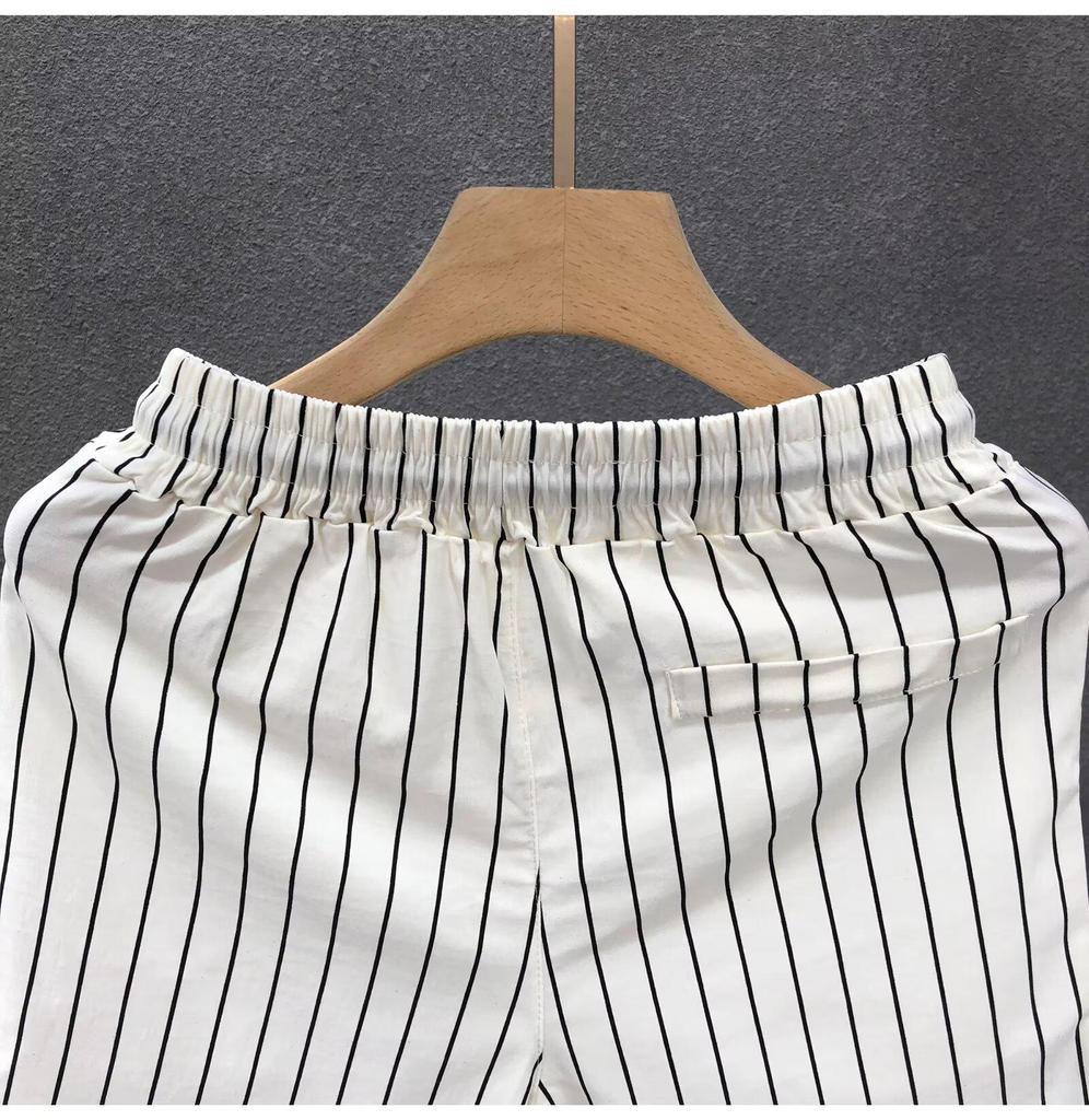 Men's 2025 Summer Striped Sports Shorts - Super Short, Casual Running Wear