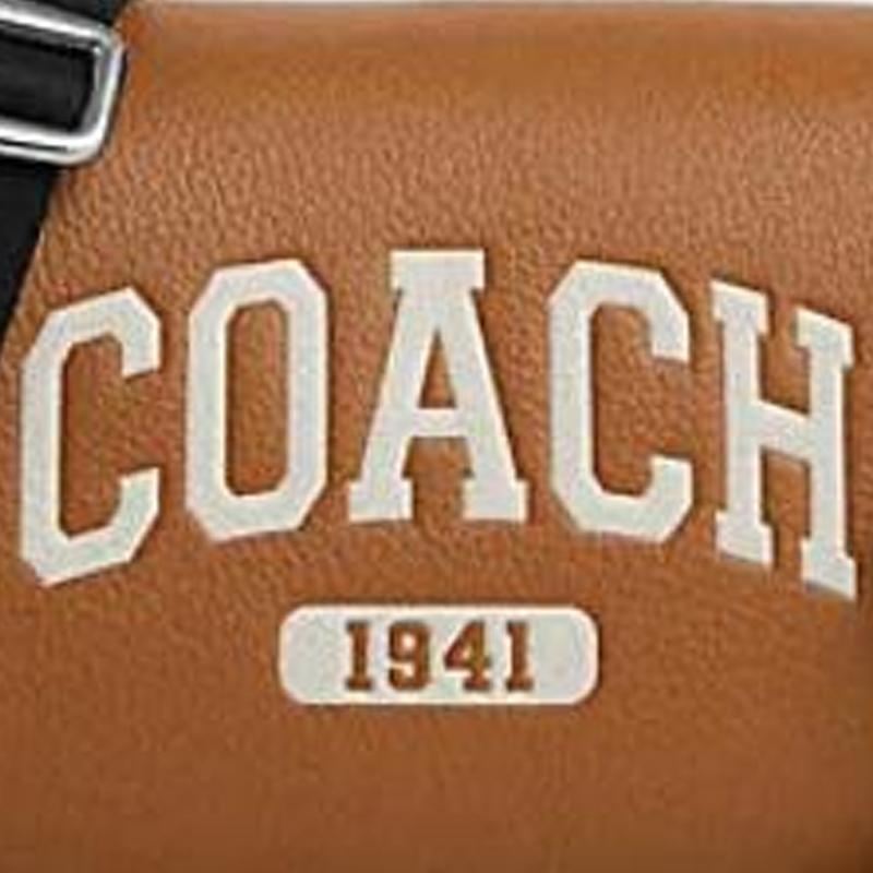 Coach Axel 21 Minimalist Fashion Versatile Leather Shoulder Crossbody Bag Small Women bags Light-Brown CR184-SVQD