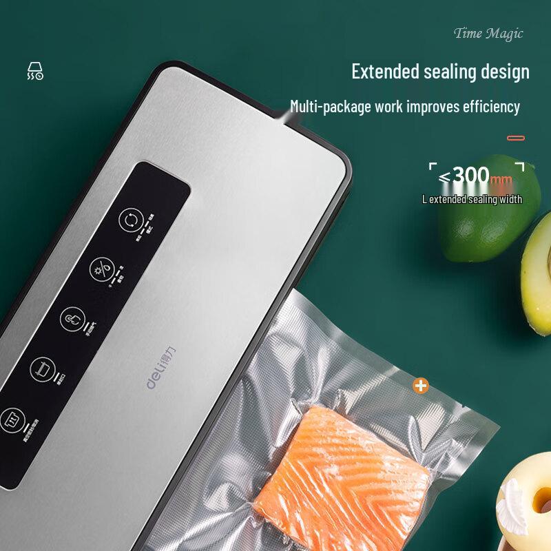 Deli LM890 Multi-Purpose Automatic Vacuum Sealer CN plug (adapter included)