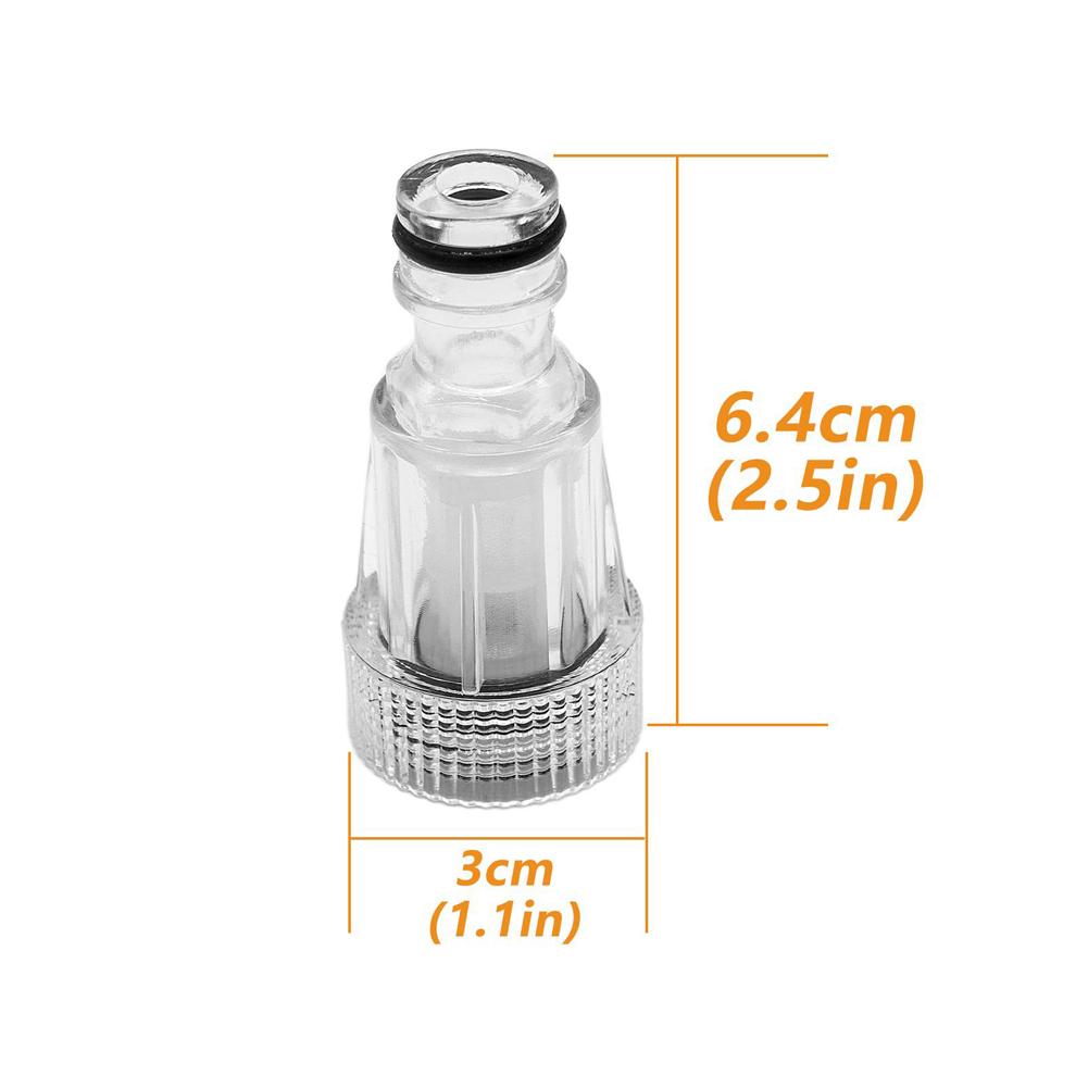 Hose Extension Adapter Garden Water Pipe Connector Rubber Water Tube Connector Hose Coupling Car Wash Gun Accessories