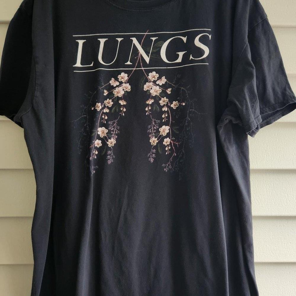 РАСПРОДАЖА Новая футболка Florence And The Machine Lungs, Рождественская хэллоуинская футболка, Унисекс футболка