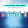 5 шт. светодиодный светильник для рыбалки, глубокая подводная круглая форма, стробоскоп с кальмаром, мигающий свет, приманка