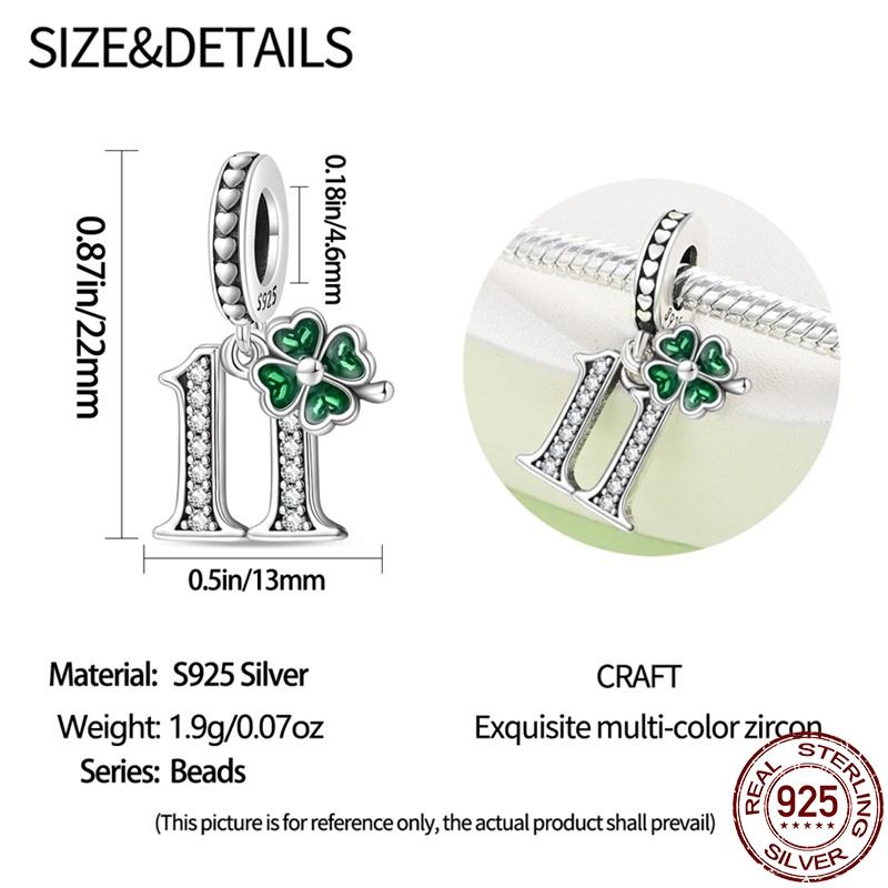 Оригинальный Новый Продукт Медные Счастливые Номера Подвески Подходят Для Браслетов-Змейки DIY Шармы Для Женщин Ювелирные Изделия Модные Подарки