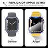 Стекло+Чехол для Apple Watch 11 10 46мм 42мм 9 8 7 45мм 41мм Защита экрана Сменная Ultra 3/2/1 Бампер Чехол iWatch 6 5 4 SE 44мм