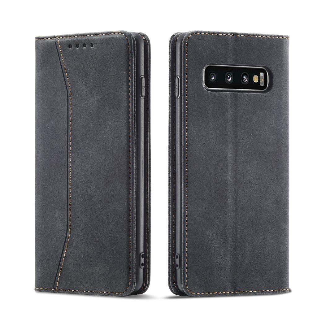 Кожаный чехол-книжка Samsung S10/S9PLUS с отделением для карт - Защитный чехол A51/A31/A50