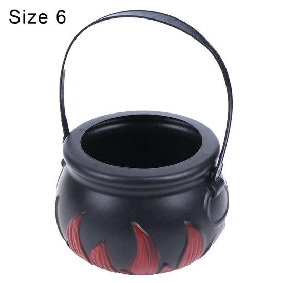 Конфетница на Хэллоуин, горшок ведьмы, игрушка для розыгрышей, украшение, новинка, котел, ведро, декор для вечеринки