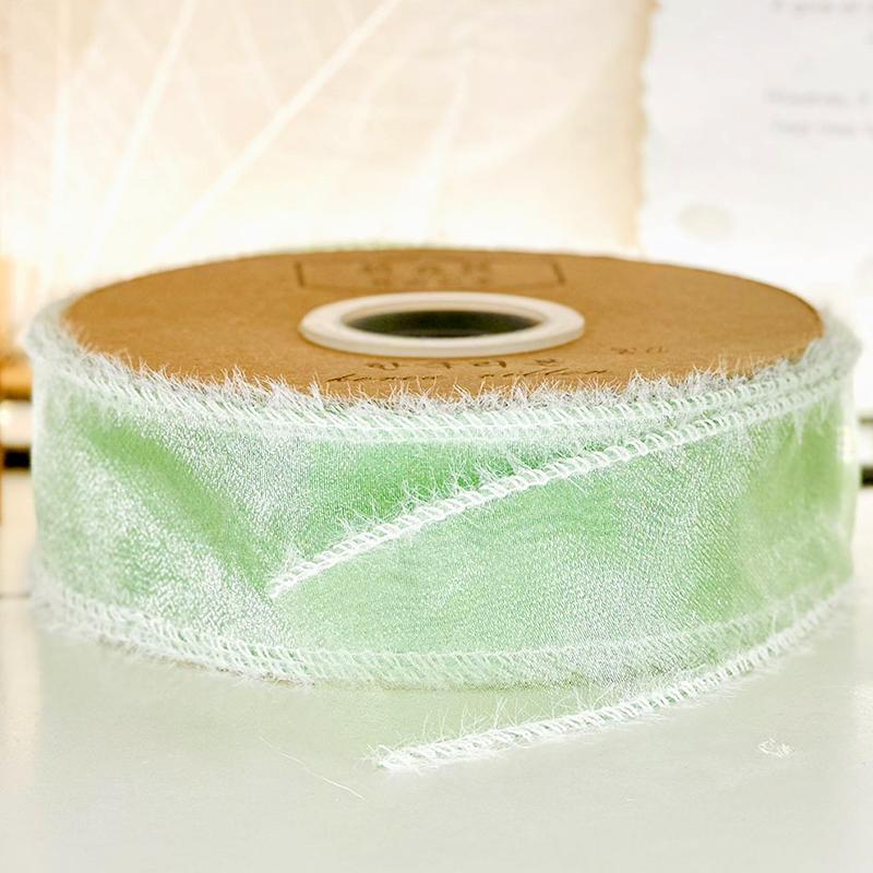 1 рулон градиентной ленты для вечеринок, пряжа «рыбий хвост», 10 ярдов, подарочная упаковка, аксессуары для волос своими руками, материал для шпилек, ширина 25 мм