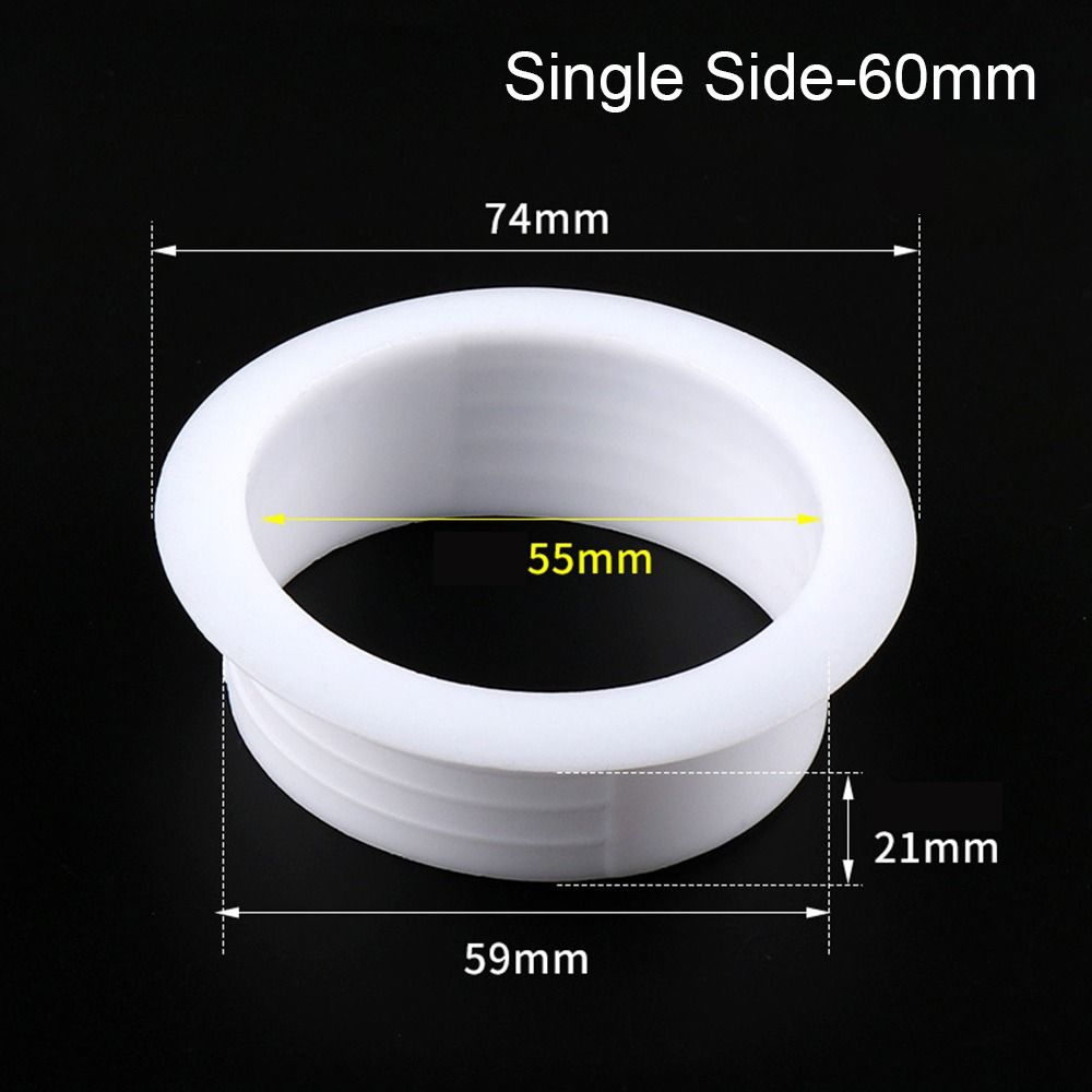 70 80 100mm Furniture Desktop Cable Outlet Cover Holes Stopper Hole Cover Decorative Cap Wall Plug