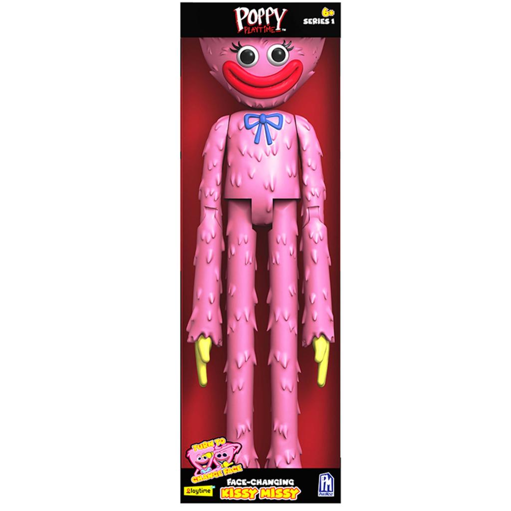 Poppy Playtime Kissy Missy Deluxe Action Figure Inches Series - Face-Changing (12 Tall, 1) [Officially Licensed]