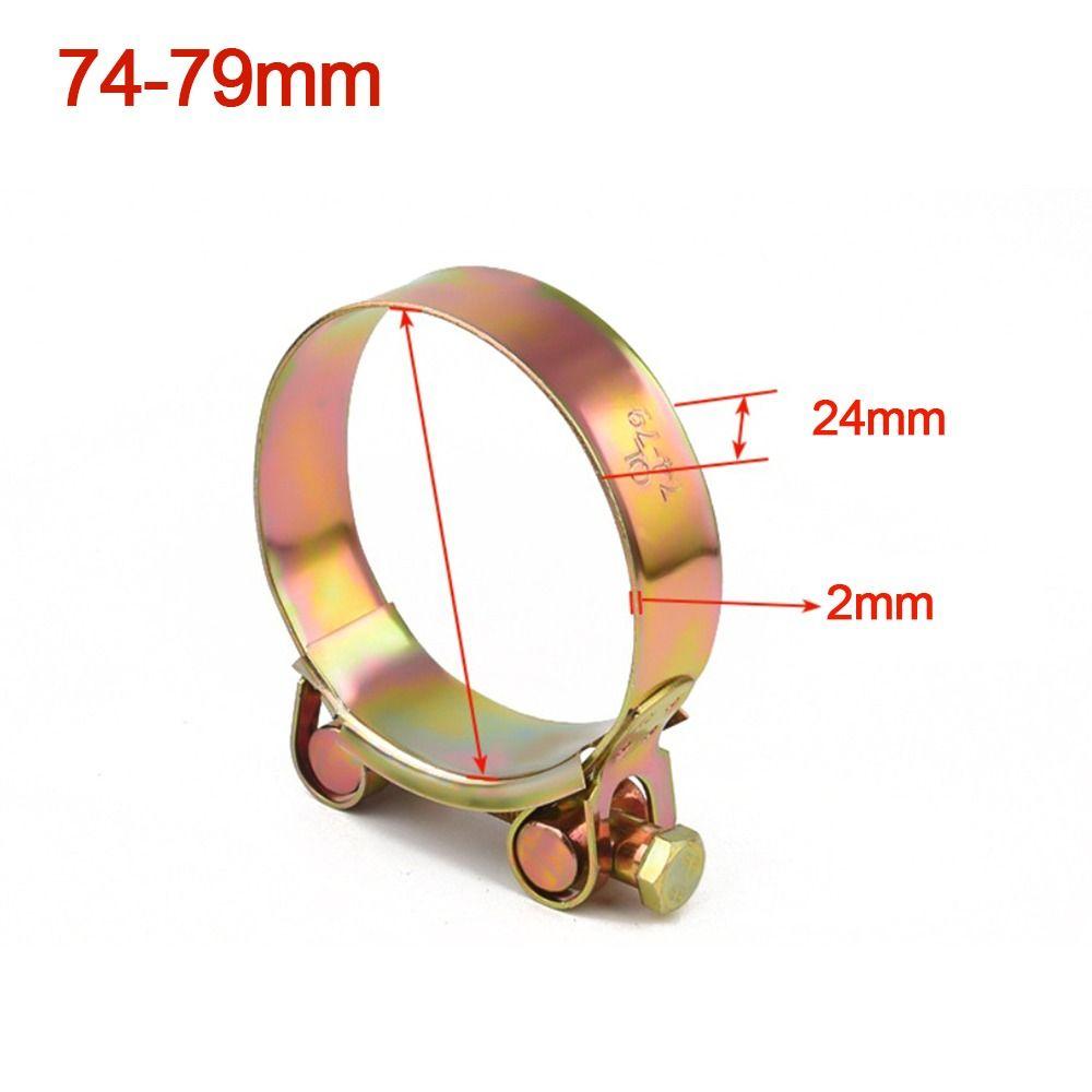 Pipe Clip Hose Fuel Hose Clip Water Pipe Hoop Hose Clamps Pipe Clamp Carbon Steel Throat Hoop