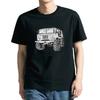 Russe Rétro Voiture GAZ-66 Hors Route Hommes T-shirt Court Casual 100% Coton Chemises Taille S-3XL