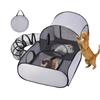 Cat Playpen Enclosed Cat Playpen Outside House Foldable Enclosure Interactive Toys Tunnel Exercise Pet Supplies for Camping