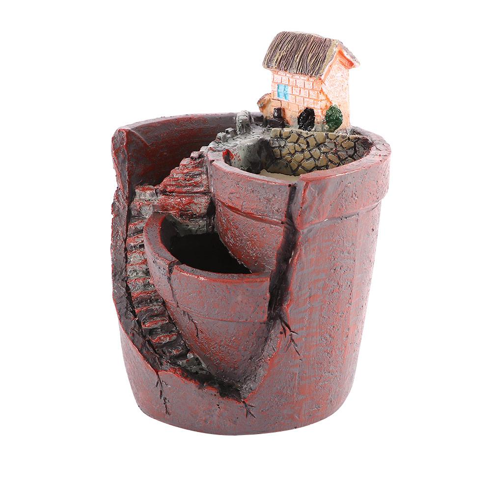 Office 1pc House Flower Pots Green  Plants Planter Bonsai Pot Succulent Flower Basket Sky Garden