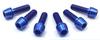 EGWORKS 64 титановых болта для выносов ULTRA-Ti™ цвета Sunset Blue, шайбы M5/16мм, (Набор 6)
