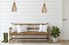 Modern wooden LED ceiling pendant lamp