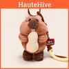 Cute Cartoon Eating Groundhog Plush Toy Pendant Keychain Gift For