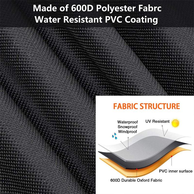 1/2 шт. Прочный 600D Мягкий Водонепроницаемый Пылезащитный Чехол для Лебедки Водитель Эвакуатор 8 000 -17 500 фунтов Черный Автомобильные Аксессуары