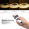 USB 5V Remote Control Dimmable Pure Silicone Tube COB Neon LED Strip Light Waterproof For Garden Bedroom Kitchen Backlight Decor