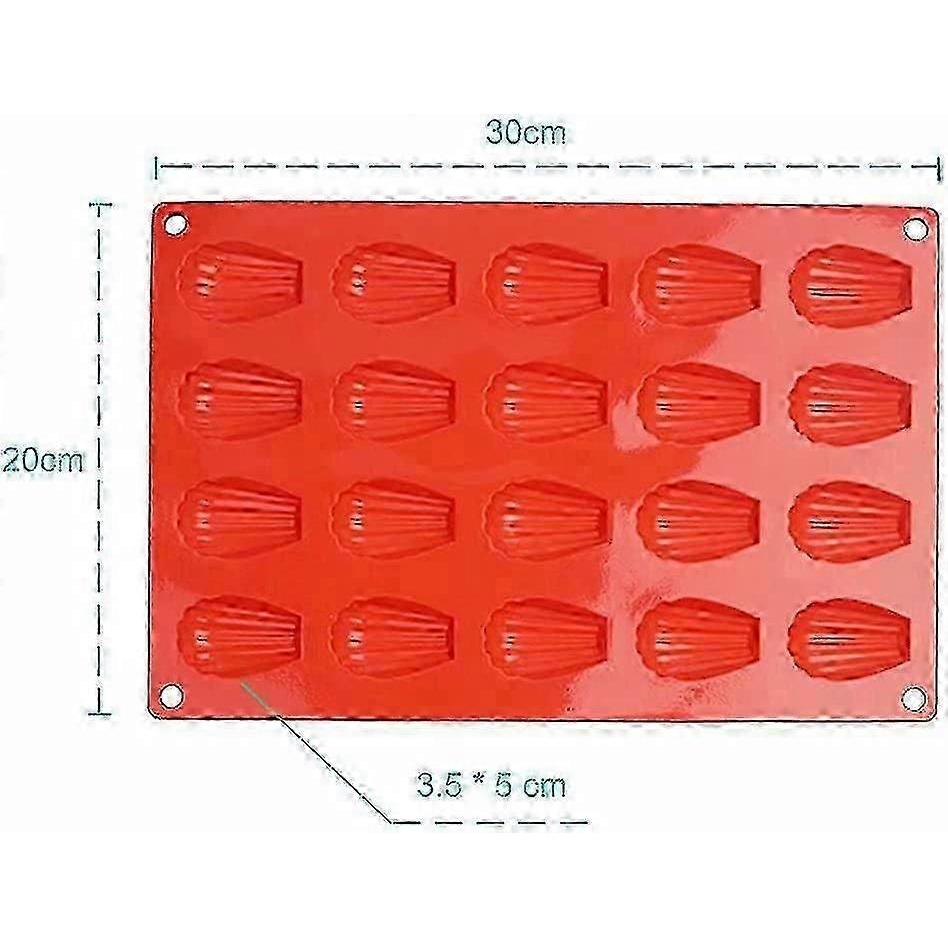 Silicone Madeleine Mold Mini Muffin Mold Silicone Cake Mold High Temperature Resistance Mold Making