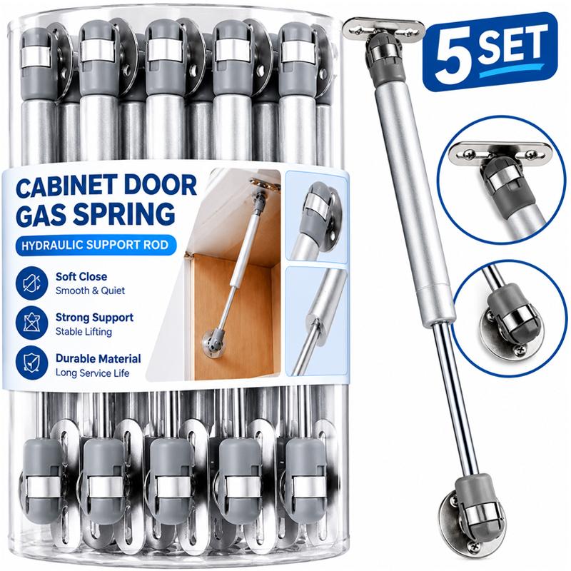 Gas Strut Cabinet Hinge Hydraulic Gas Spring Damper Telescopic Cupboard Door Safety Lift Support Rod Soft Close Hinges Tools