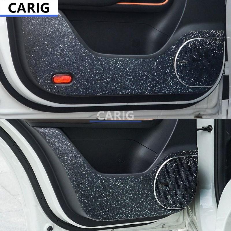 For GAC MOTOR TRUMPCHI GS3 17-22 Door Anti-kick Sticker Modified Carbon Fiber Interior Car Film Accessories Modification