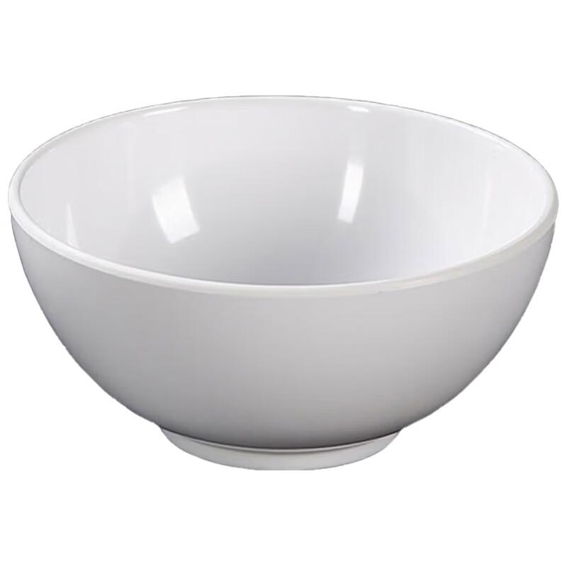 Xiyao White Melamine Buffet & Rice Bowls