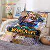 ВАУ, World of Warcraft Охотник на демонов, Король-лич Игровое флисовое одеяло для кроватей, спальни, дивана, пикника, плед для улицы