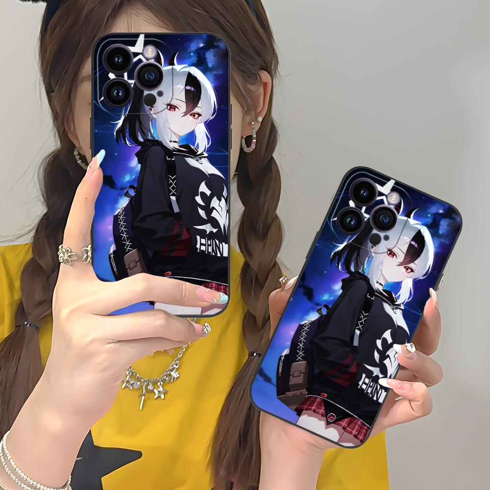 Blue Archive Kayoko Phone Case for iPhone 17 16 Shockproof Phone Cover 11 X XR XS 8 7 Air Pro Max Plus Mini Colorful Cover Cover Cellphones