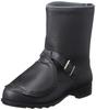 Safety Shoes with Instep Half Boots Type Leather S Class M Passed Safety Shoes with Instep Half Black 24 [Donkel] Protector, JIS/T8101 (V Type)