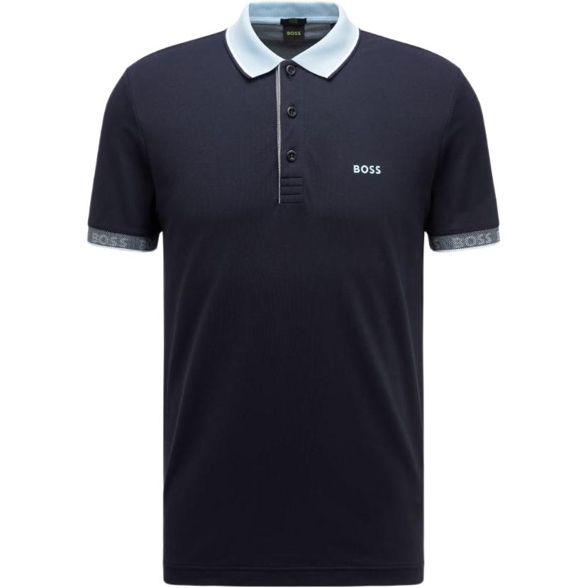 HUGO BOSS SS22 Polo Shirt Men's Dark Blue 50471914-402