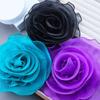 Multi-layer Yarn Rose Flower Brooch Organza Multi-Layer Floral Brooch  for Women