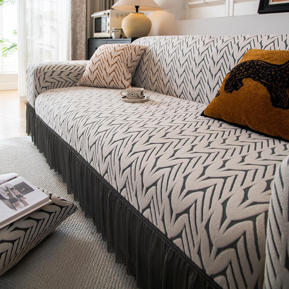 Юбка Защита от царапин кошек Эластичный чехол для дивана Все включено Универсальный чехол Новый Всесезонный Универсальный Чехол для дивана