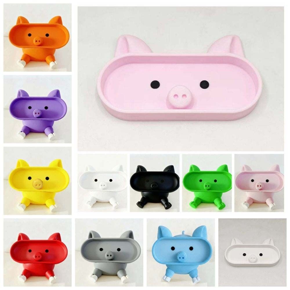 Portable Phone and Eyeglass Holder PLA Pig Stationery Storage Box Eyewears Storage Box School