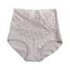 Women Underpants High Waist Solid Color Quick-drying Slim Anti-shrink Shaping Lace Tight Waist Tummy Control Women