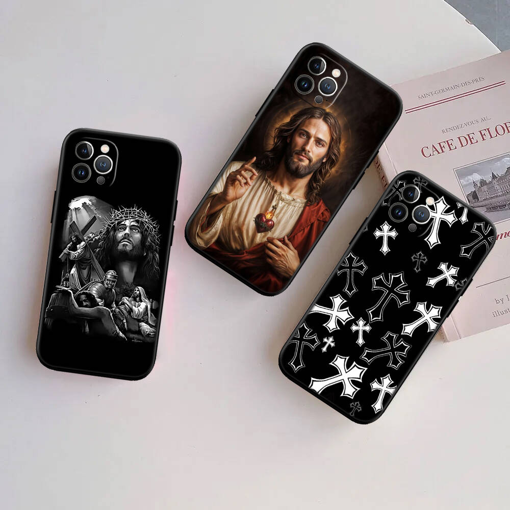 Bible verse Jesus Christ Phone Case for Motorola Moto Edge 60 60s 70 G86 G56 G54 E14 G04S G45 G54 G64 X30 X40 X50 S30 S50 Pro Power Tylus