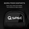 QSPEC Mouse Sole Professional Gaming G PRO Gaming Mouse Wireless GPRO Super Round Edge Processing G PRO X (For SUPERLIGHT, FUJI_BLACK (Glass