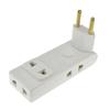 4 In 1 Wall Outlet Extension Eu Electrical Socket 180 Degree Plug Adapter Travel Aadapter Portable Power Converter