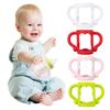 Sippy Bottle Handle Cute Moustache Easy Grip Food Grade Silicone Above 5cm Diameter Universal Soft Wide Neck Straw Bottle Holder Baby Supplies