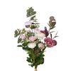 Francfranc Rose Eucalyptus Mix Bouquet, Pink, 2025 Model, Artificial Flowers for Interior Decoration
