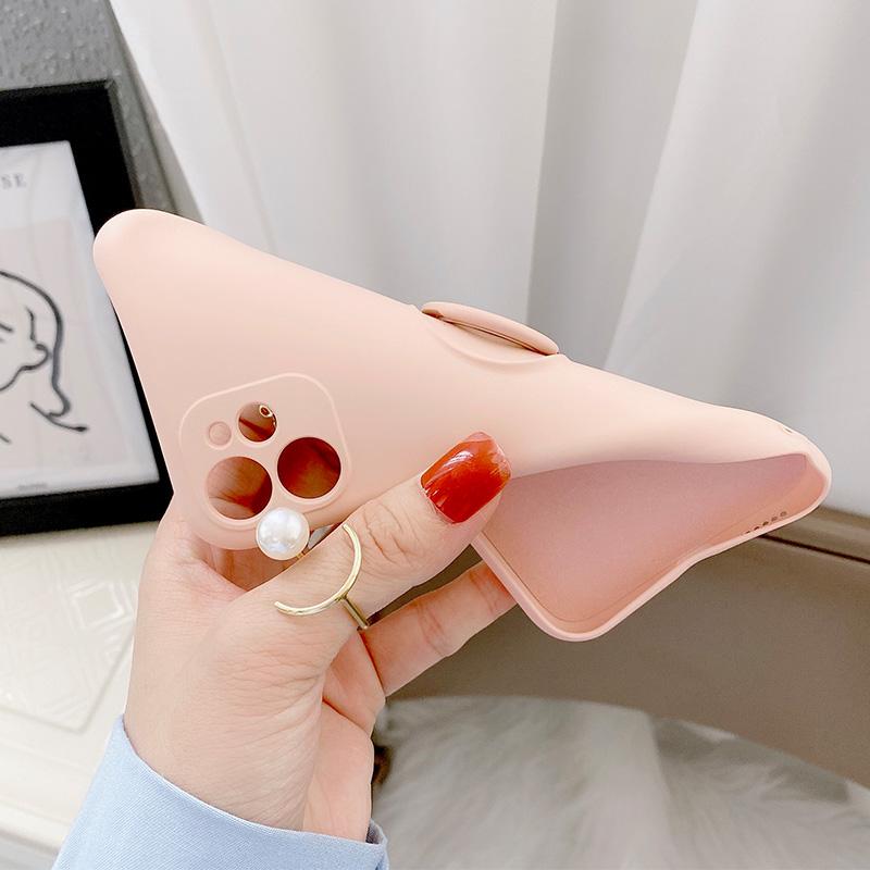 With Ring Holder Phone Case for Samsung Galaxy S24 Ultra S23 S22 S21 Plus A13 A52 A53 A54 TPU Soft Back Cover