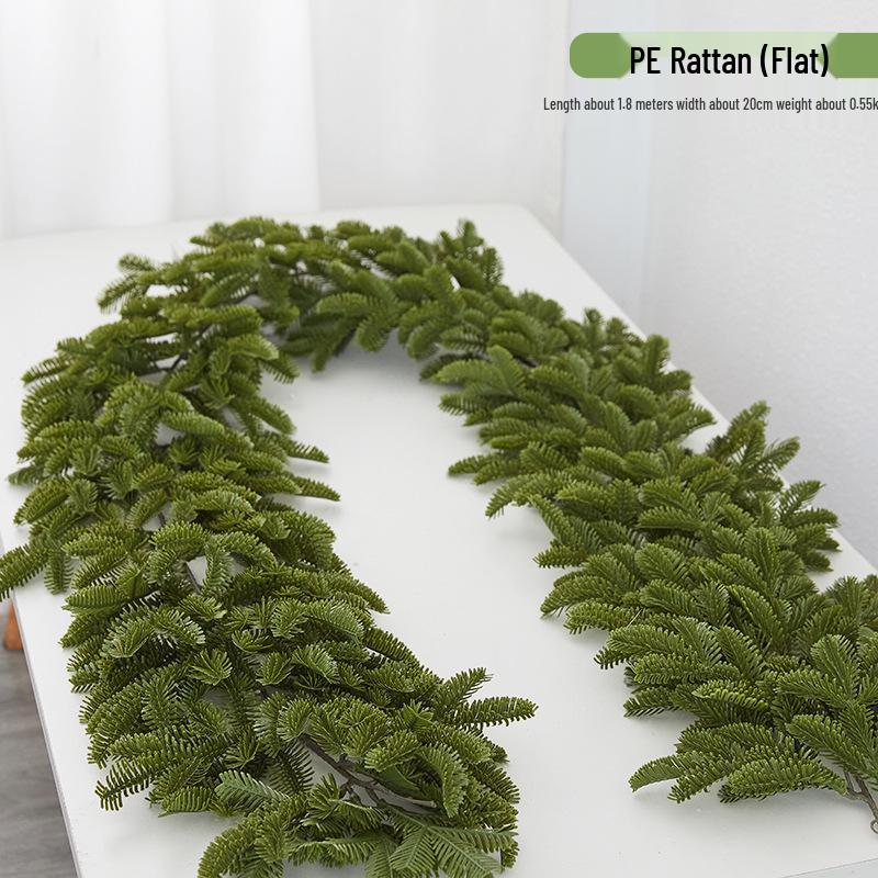 Christmas Snowflake Garland for Hotels, Malls, Windows, Doors & Stair Handrails