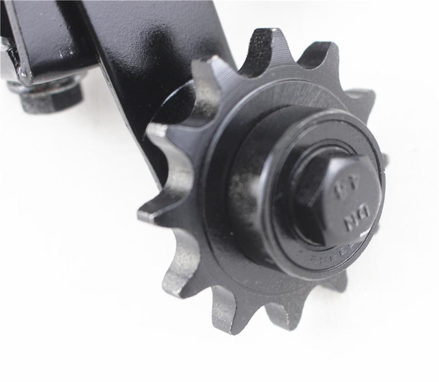 Мотоцикл МТБ Высокопрочная стальная звездочка Автоматический натяжитель цепи Противоскользящий направляющий цепь Болт на роликовый натяжитель цепи Круглая вилка