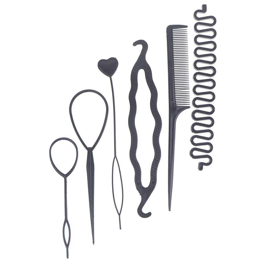 Maker Weave Hair Clip Hair Braider Kit Hair Braiding Tools Pull-through Hair Needle Hair Dispenser