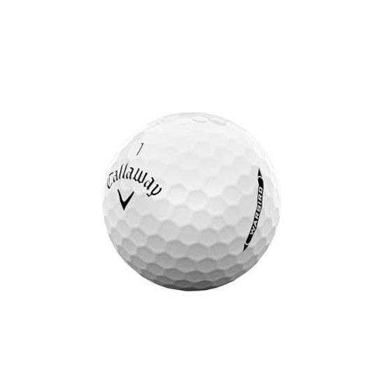 Мячи для гольфа Callaway WARBIRD DISTANCE 25 1 дюжина (12 шт.) Конструкция из 2 частей