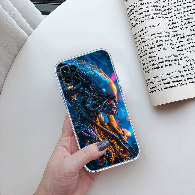 JO3 Aliens Phone Case for Motorola E22S E7 G6 G7 G8 G9 Plus Power Play G10 G20 G04 E30 E40 E22 E20 E13 G22 G23 G Stylus Play