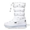 Winter Plush Women's Snow Boots Non-slip and Warm Mid-tube Thickened Casual Cotton Boots Non-slip Large Size Women's Cotton Shoes