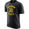 Nike NBA T Shirts Men's Black Crew Neck HQ0698-011