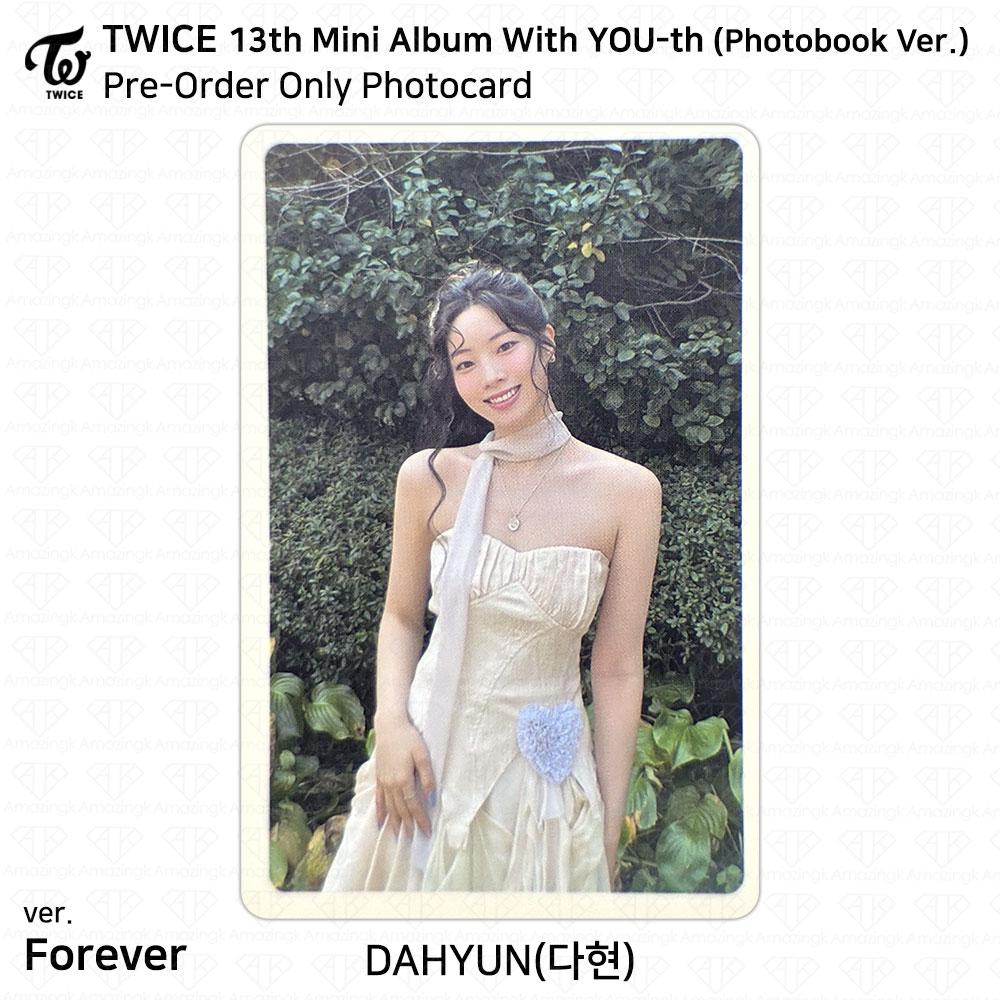 Twice 13-й мини-альбом с молодежной фотокарточкой YOU-th, постером, пленкой, стикером Dahyun KPOP K-POP