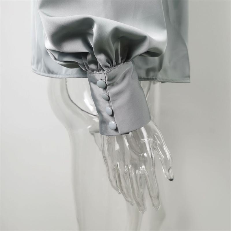 Blusas mujer de moda 2022, летний топ, женские рубашки, женская зелено-белая рубашка, блузки, топы, шикарная женская блузка с длинными рукавами